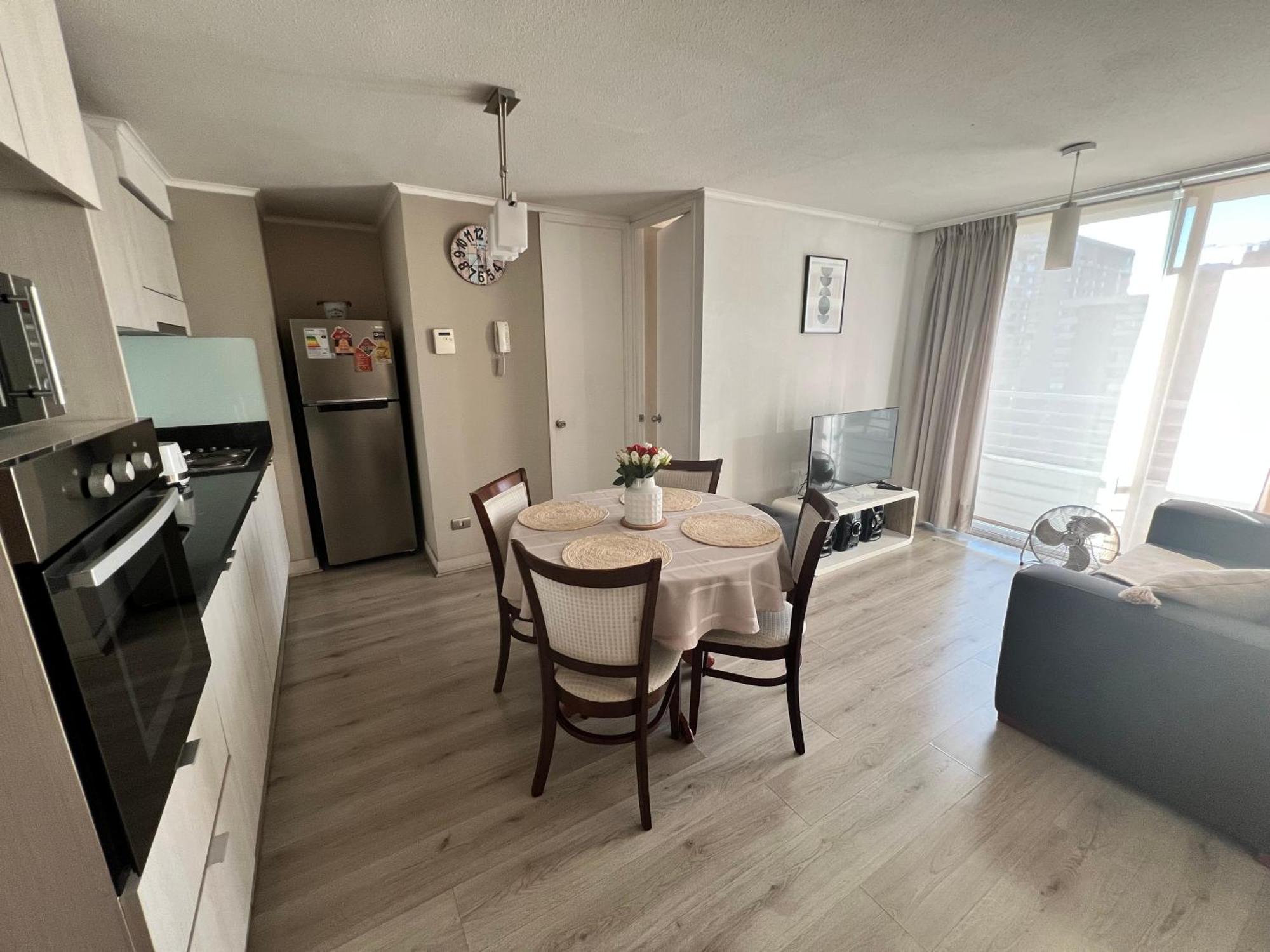 Acogedor Apartamento En Centro De Santiago. מראה חיצוני תמונה