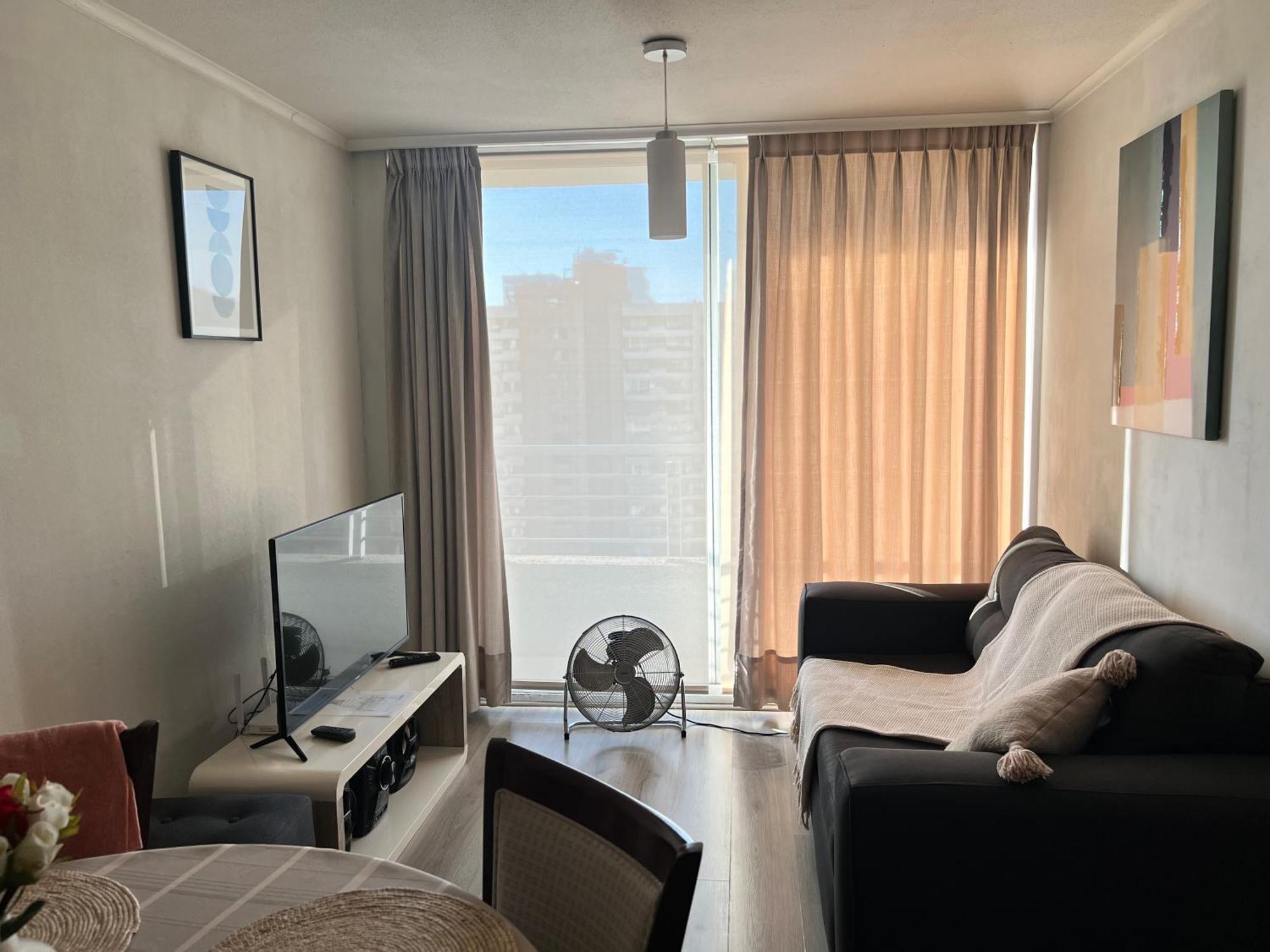 Acogedor Apartamento En Centro De Santiago. מראה חיצוני תמונה
