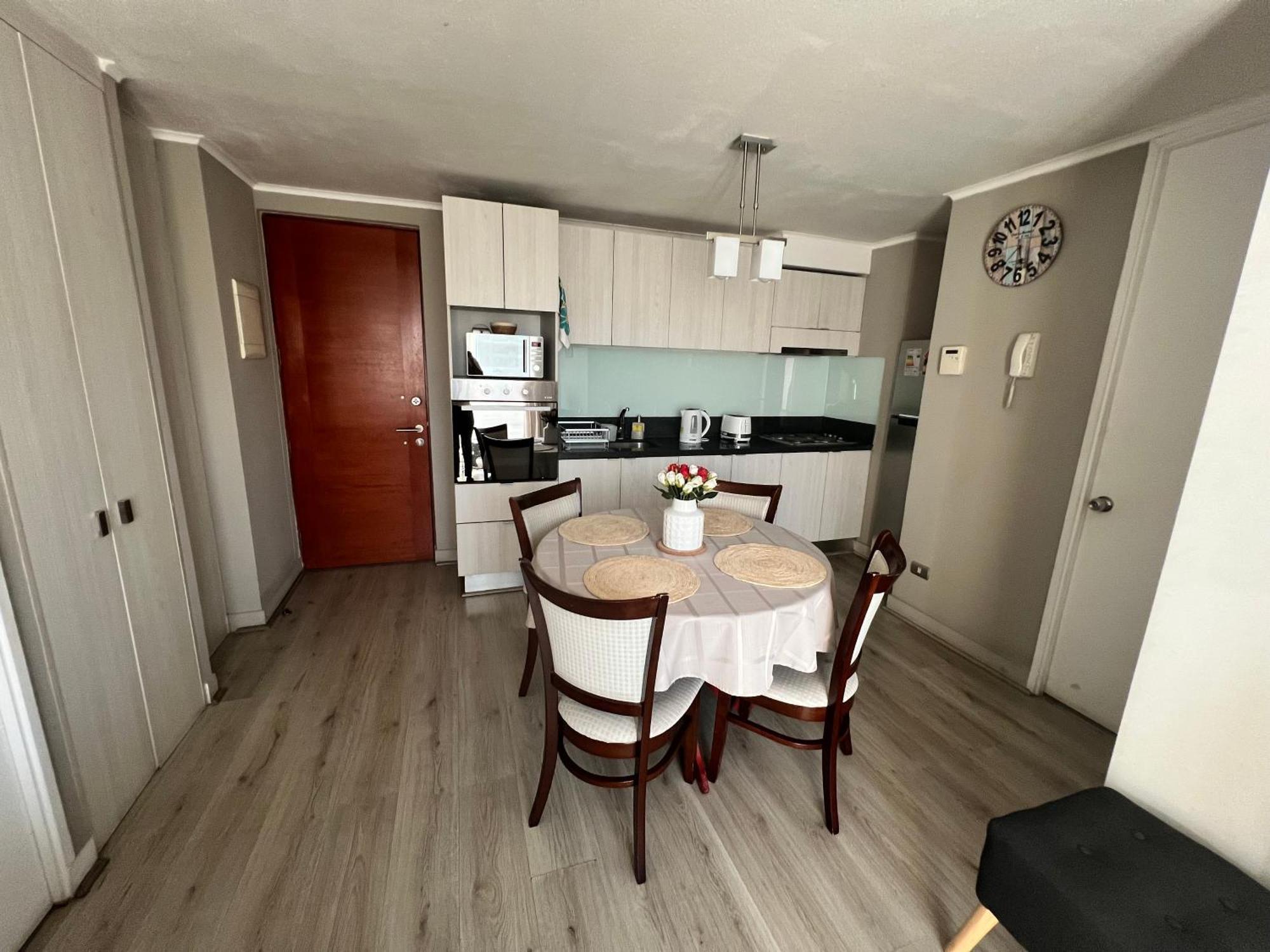 Acogedor Apartamento En Centro De Santiago. מראה חיצוני תמונה